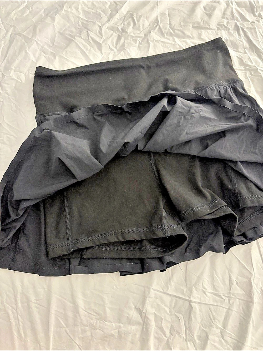 JoyLab Skirt Women's Black Pleated Skort - Picture 2 of 3